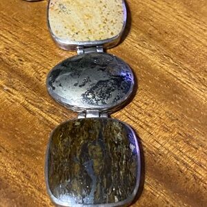 Silpada retired B1934 multi- gemstones bracelet